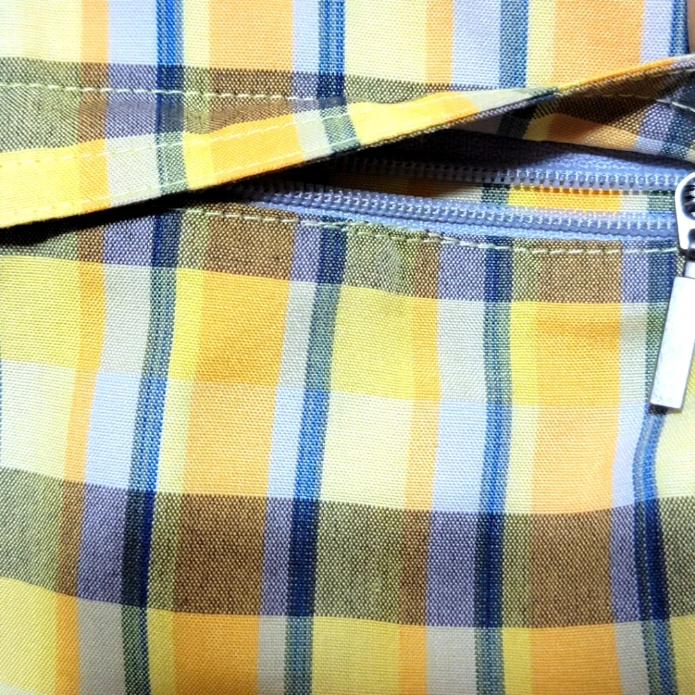 The North Face Men's Yellow Plaid Shirt SIZE‎ XL #735